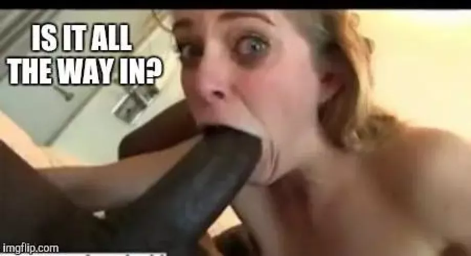 The moment before Jamaal rams his cock balls deep down your wife's throat, she asks...