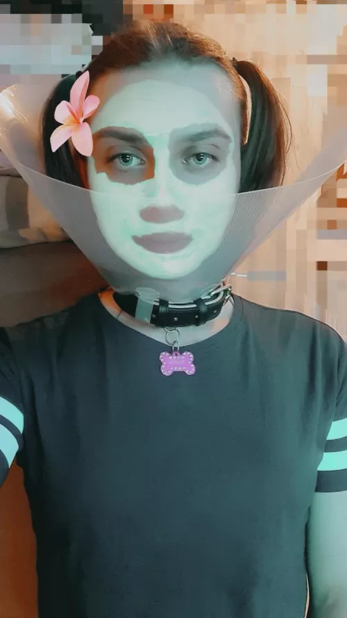 Today i was by my vet, where i got this stupid thing *.*