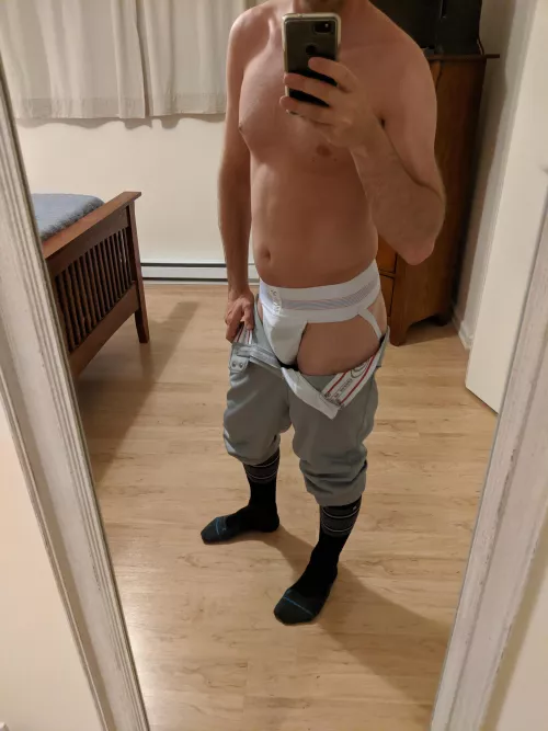 Waiting for ball season, but wearing my jock anyway