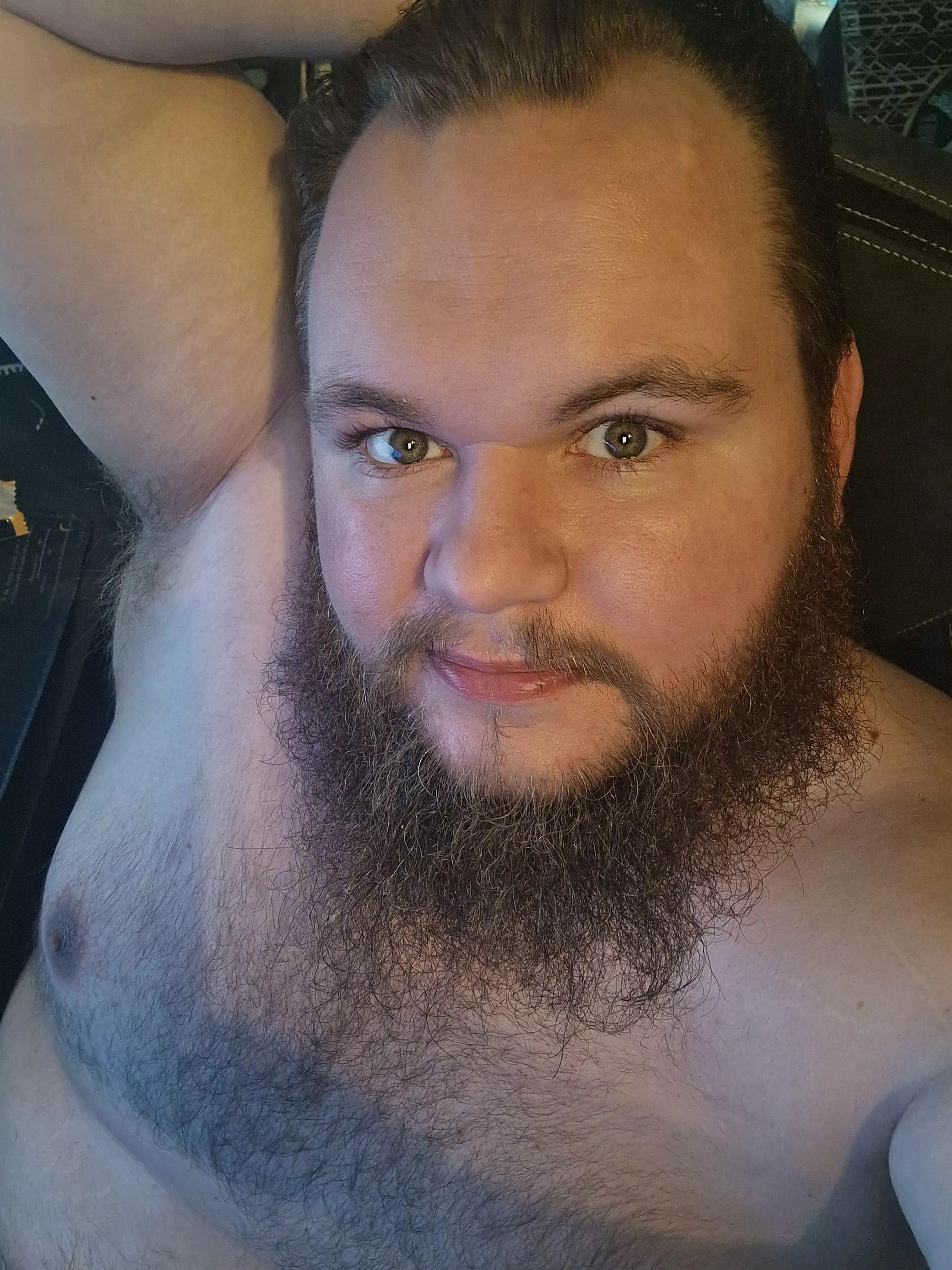 Work from home day today 😊 first rule of WFH = no shirts 😈 What should my second rule be? 🤔