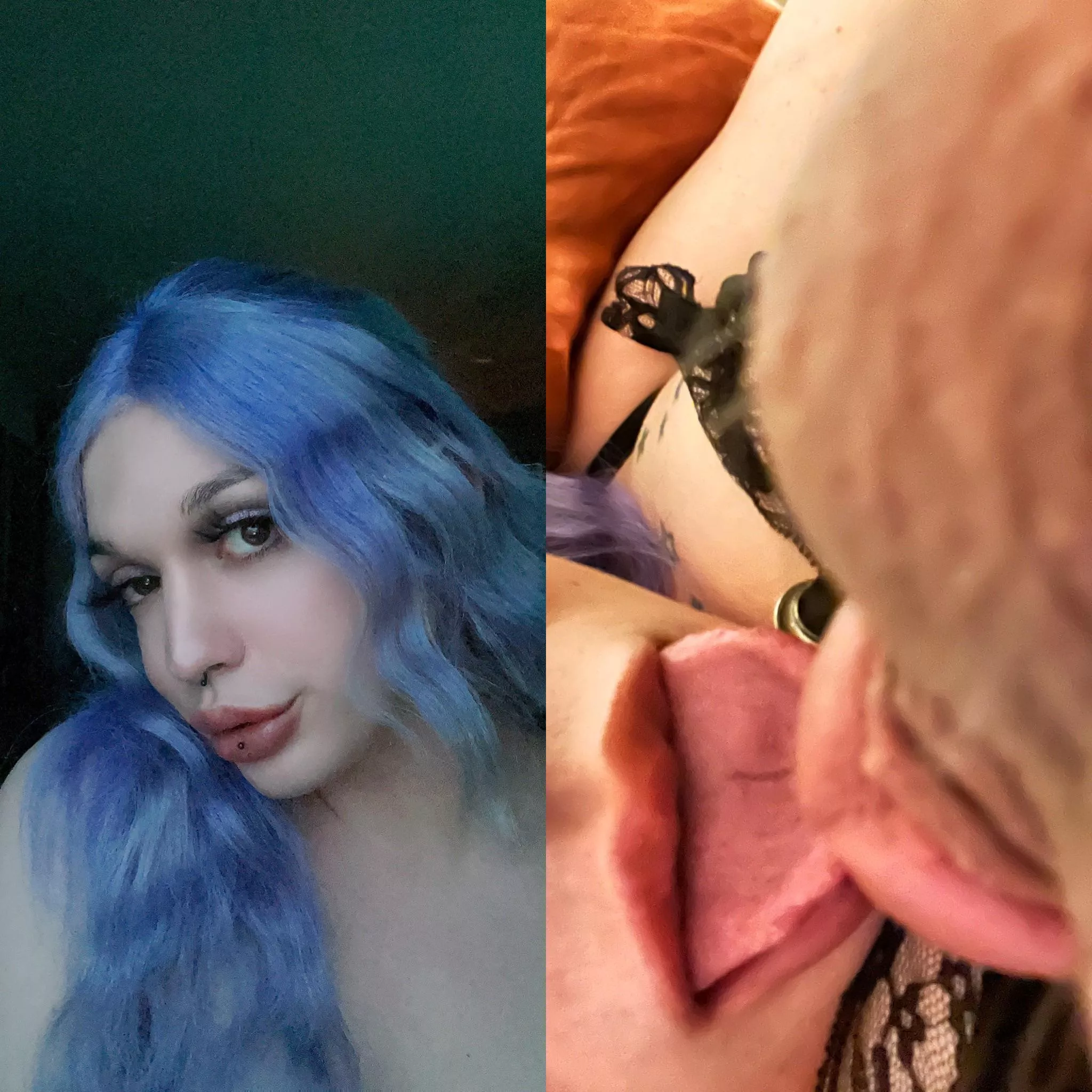 Would you fuck me while I self suck? 👅