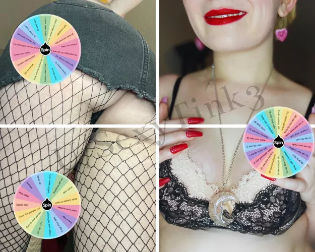 $25 for 2 spins and $30 for 3 spins THIS WEEKS DEALS & SALES 25% off GFE Ask about my new wheels Google Drive usually $120 currently $75 Now accepting Bitcoin! [selling] [kik] FairyQueenTink [snap] fairyqueentink [tele ] Tink_3