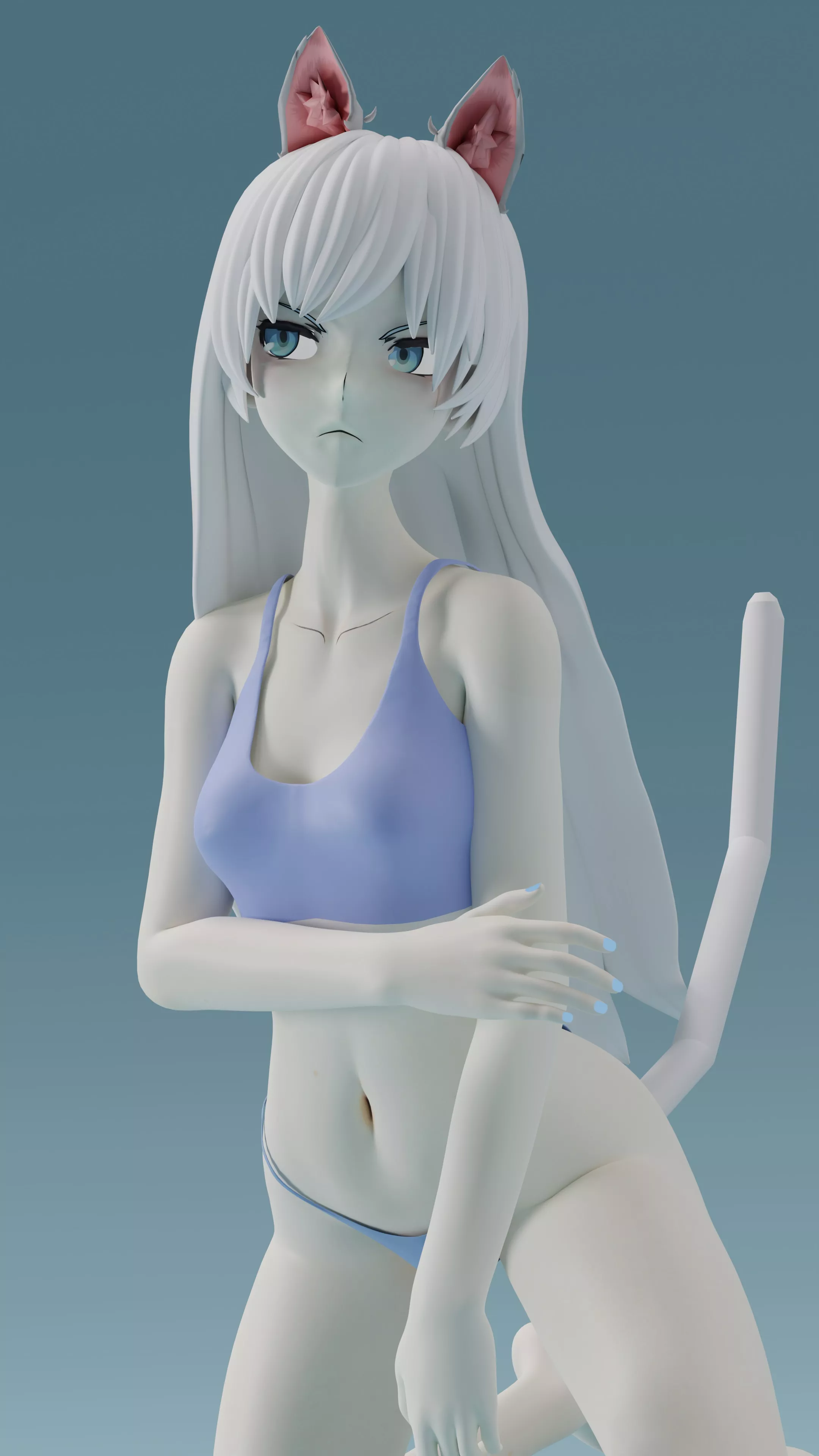 Cat Weiss (DKClaude3D)