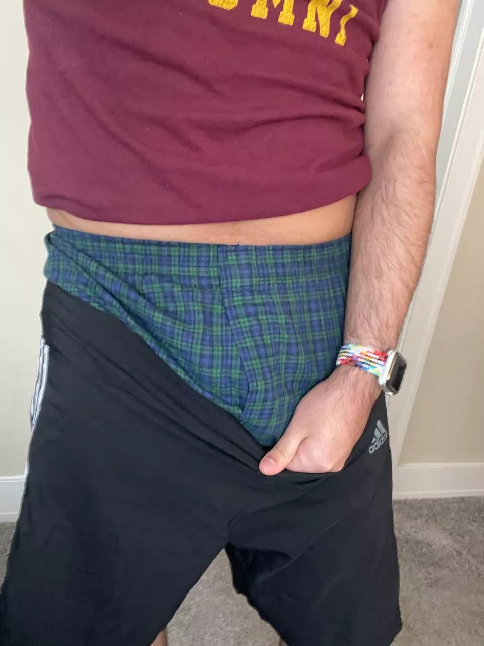 Do you like when I pull my shorts down?