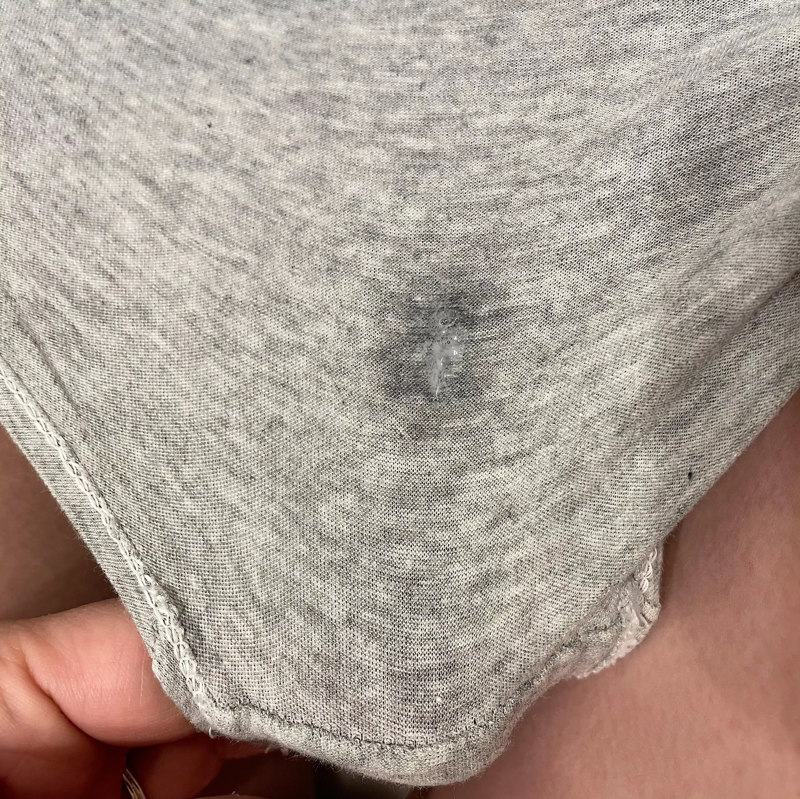 figured out my panties were on backwards, but that’s not the only thing i found 🙈