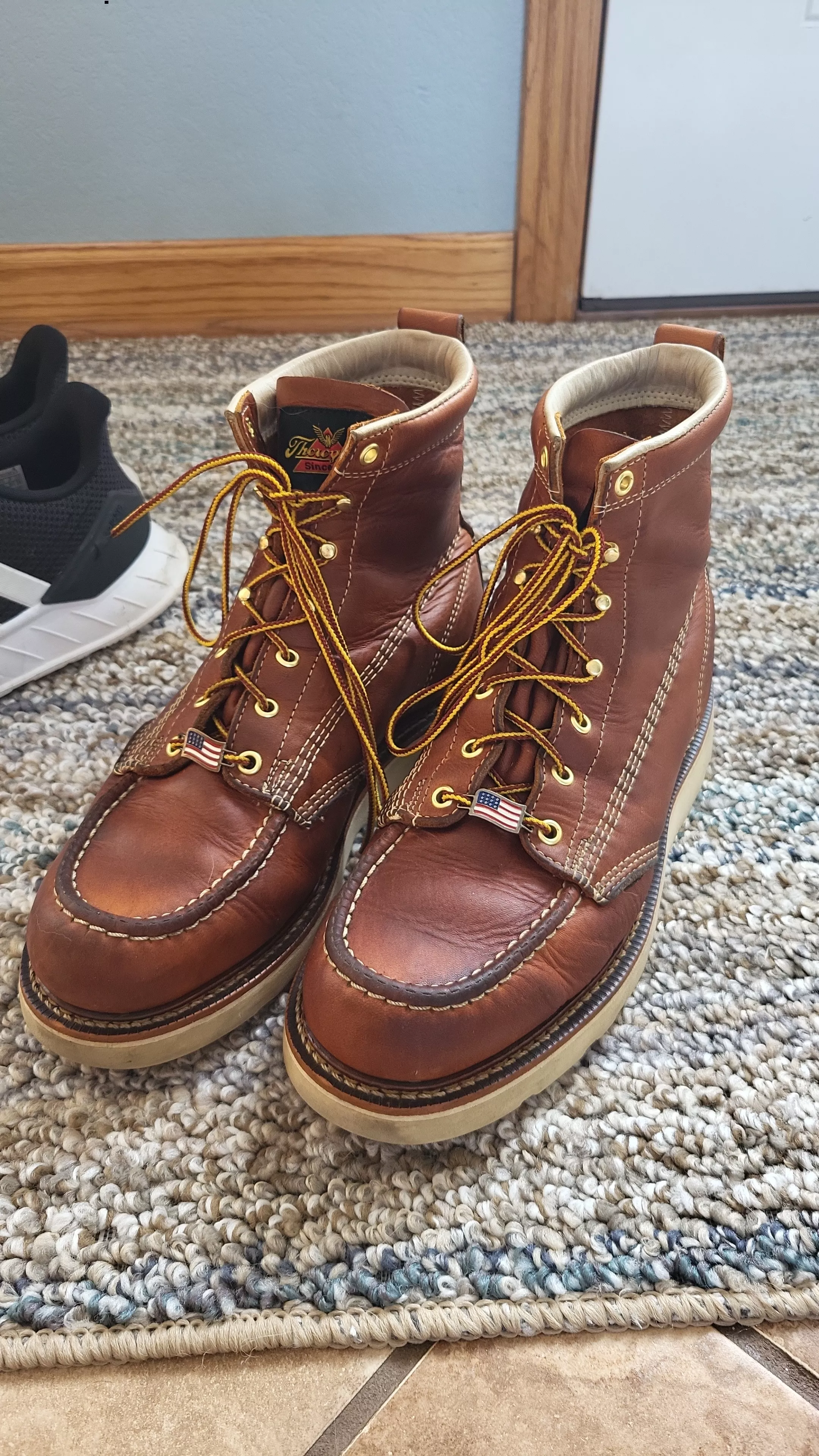 How do you lace up your boots?