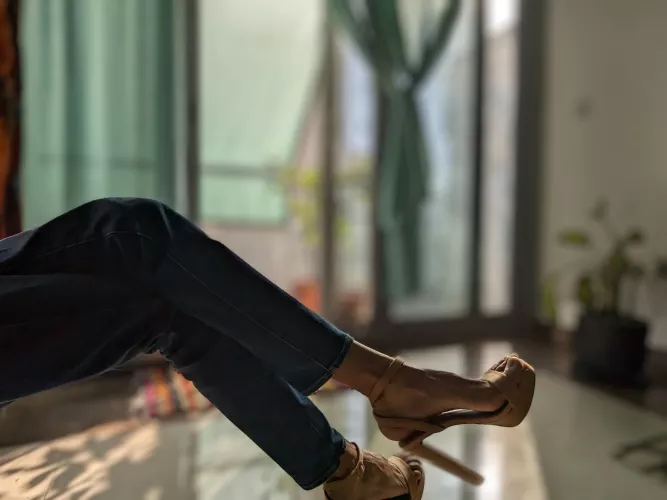 I did wear these the whole day at work though