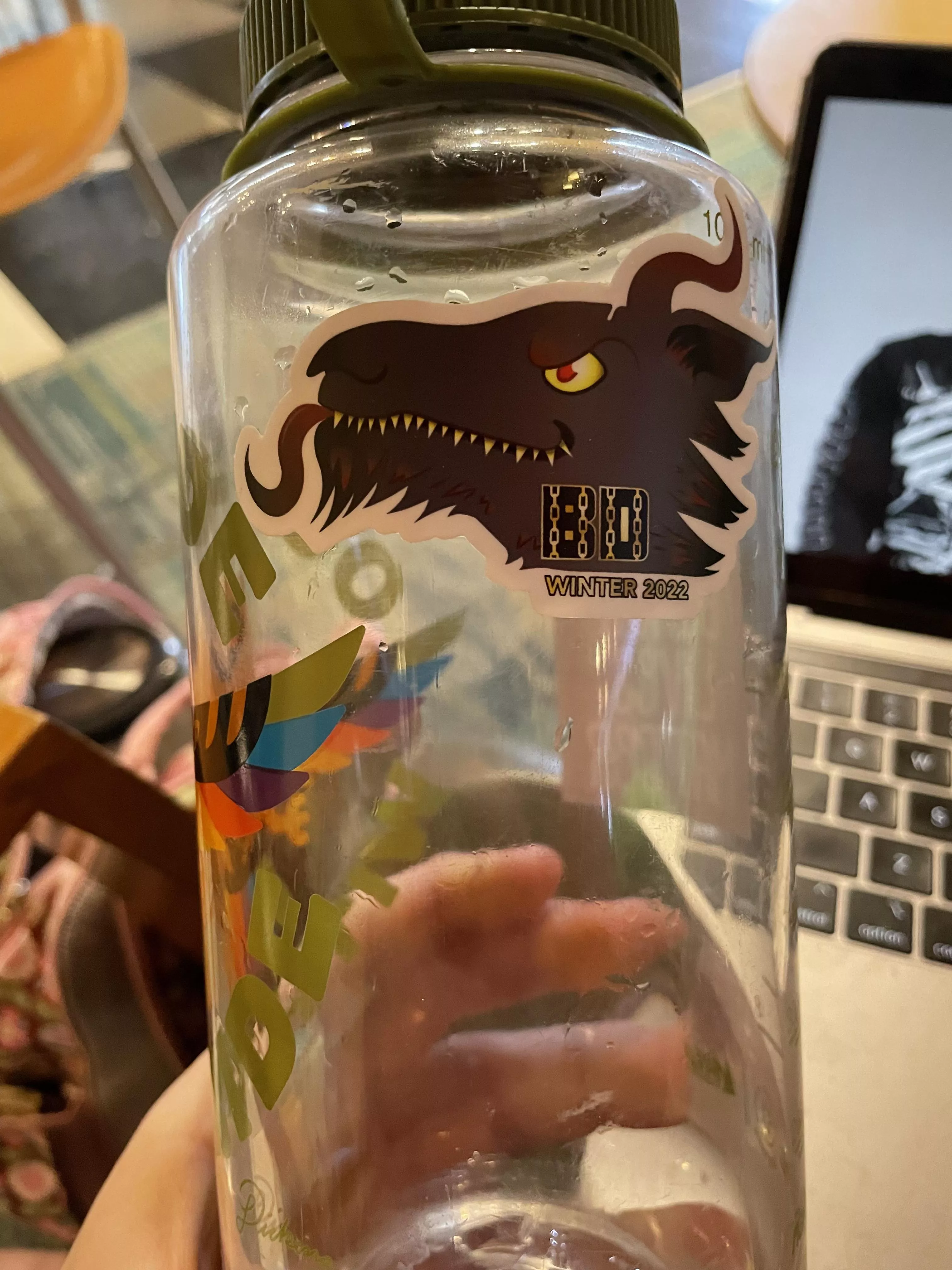 I just added my Bad Dragon sticker to my water bottle! I think there were a couple other water bottle sticker posts and wanted to add mine.