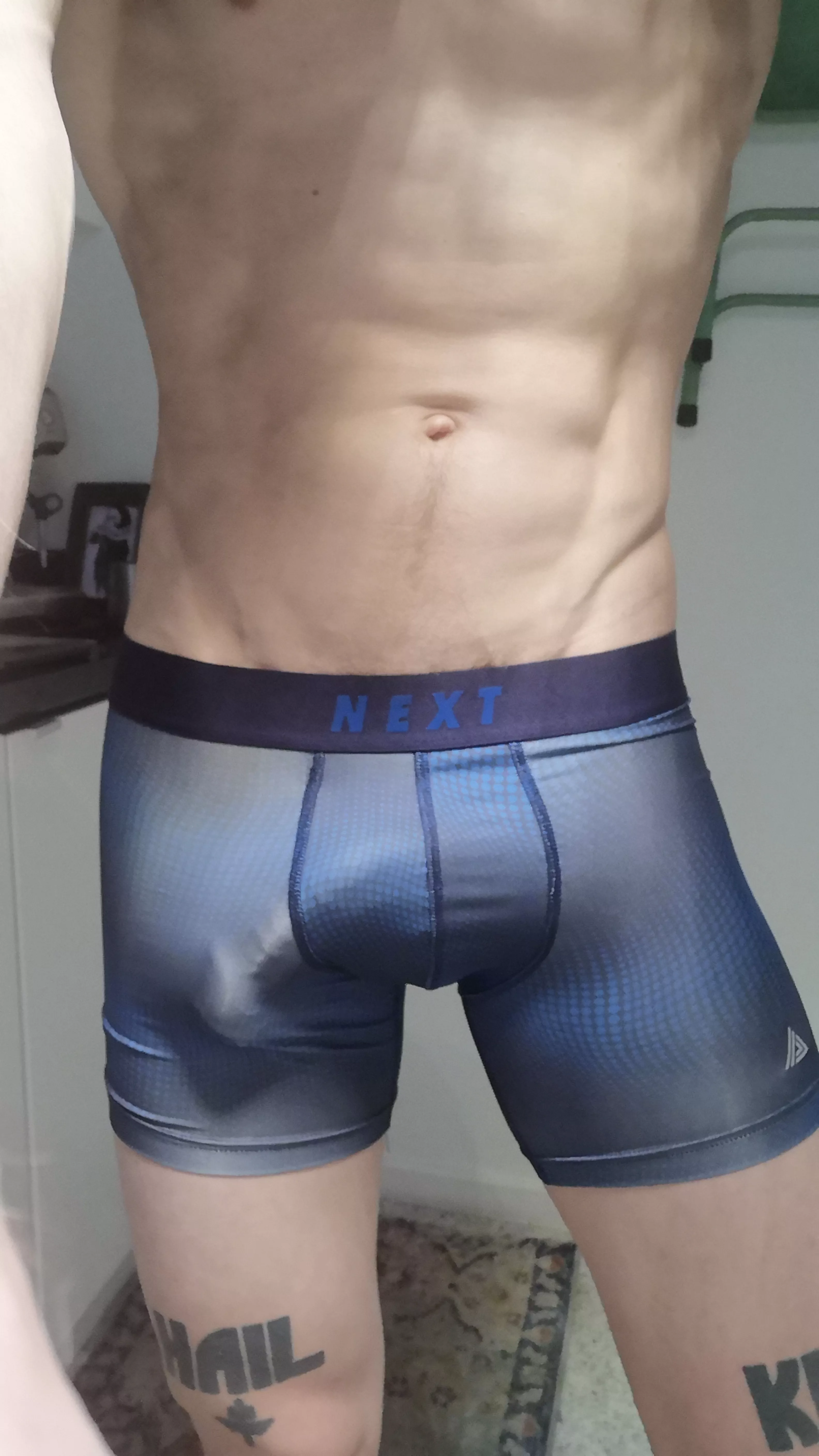 I posted in the red version of these shorts the other day any love for the blue ones?