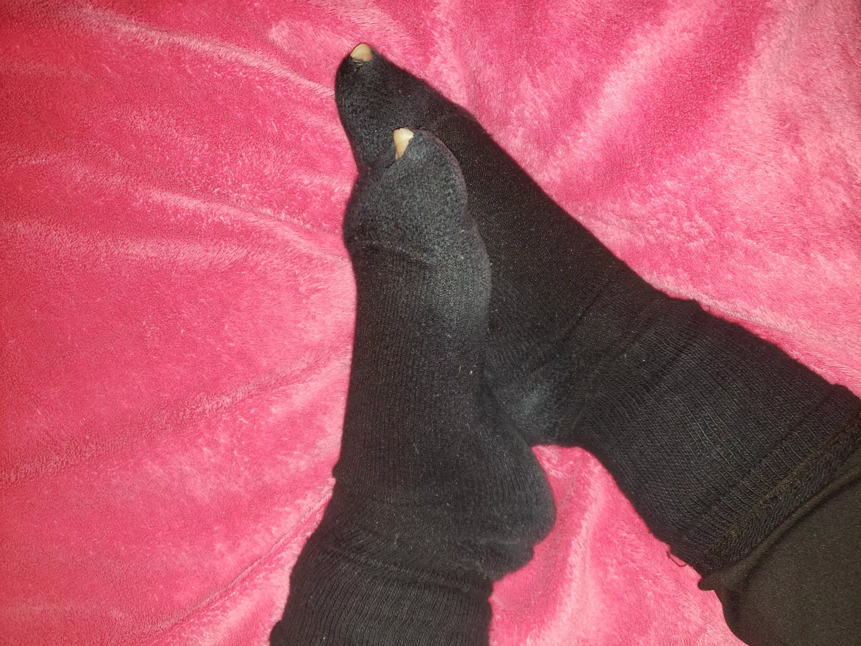i think i need new socks.