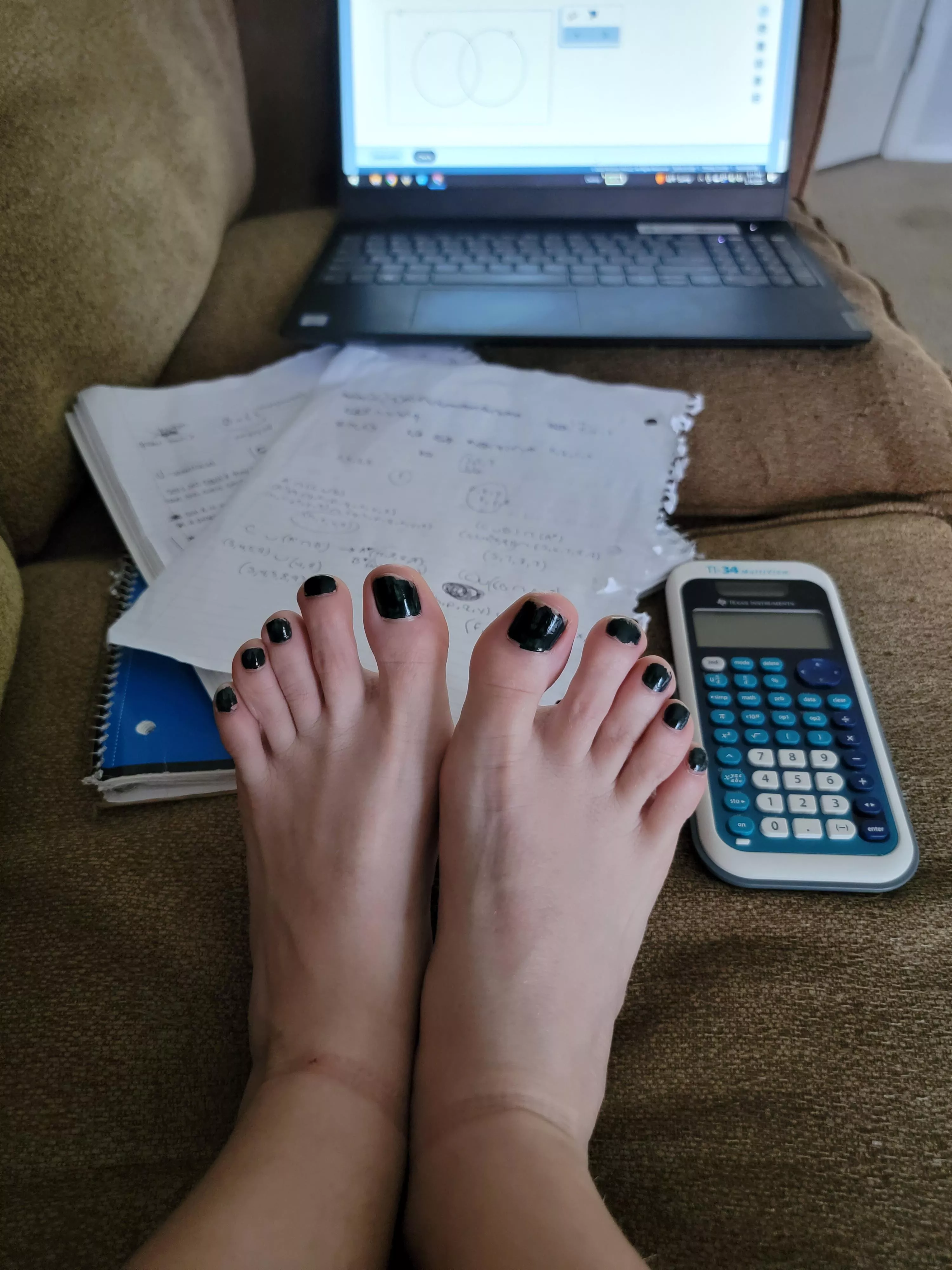 I'm so busy with school, wish you could rub them