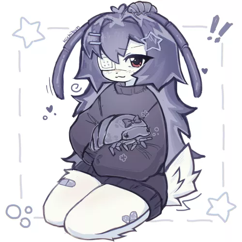 isopod time !! (art by me)