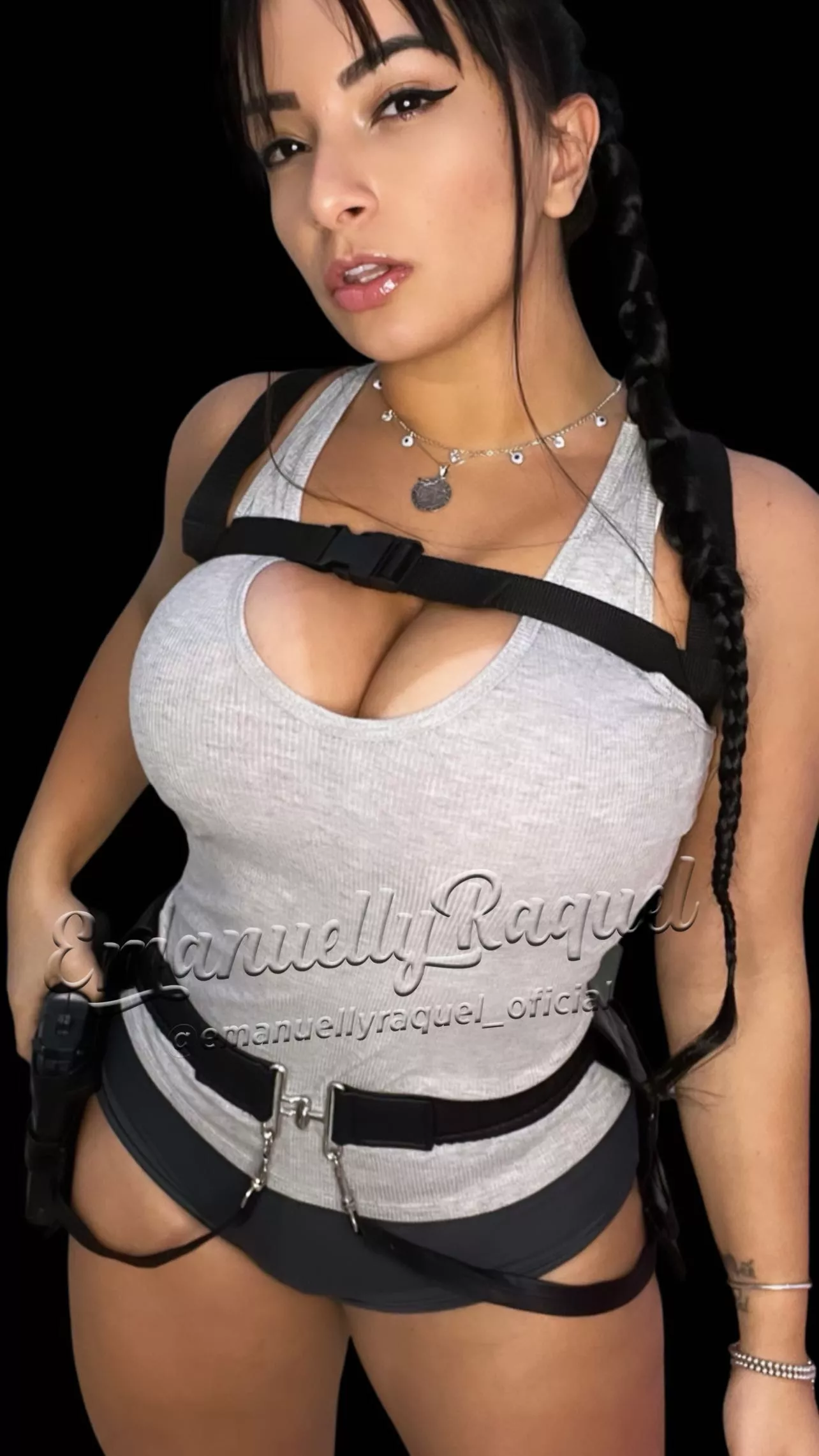 Lara Croft cosplay by my princess Emanuelly Raquel ❤🔥