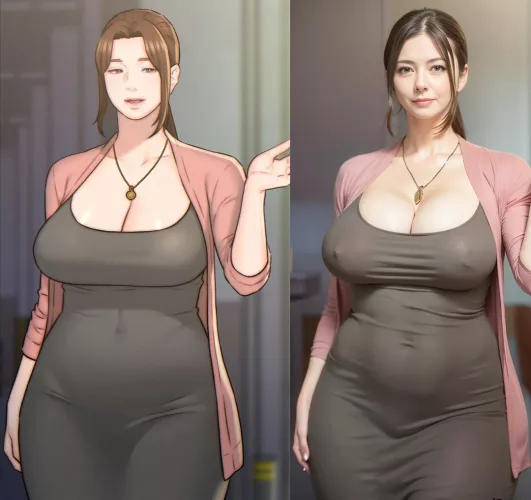 [Live in Son in law] Milf is thicc