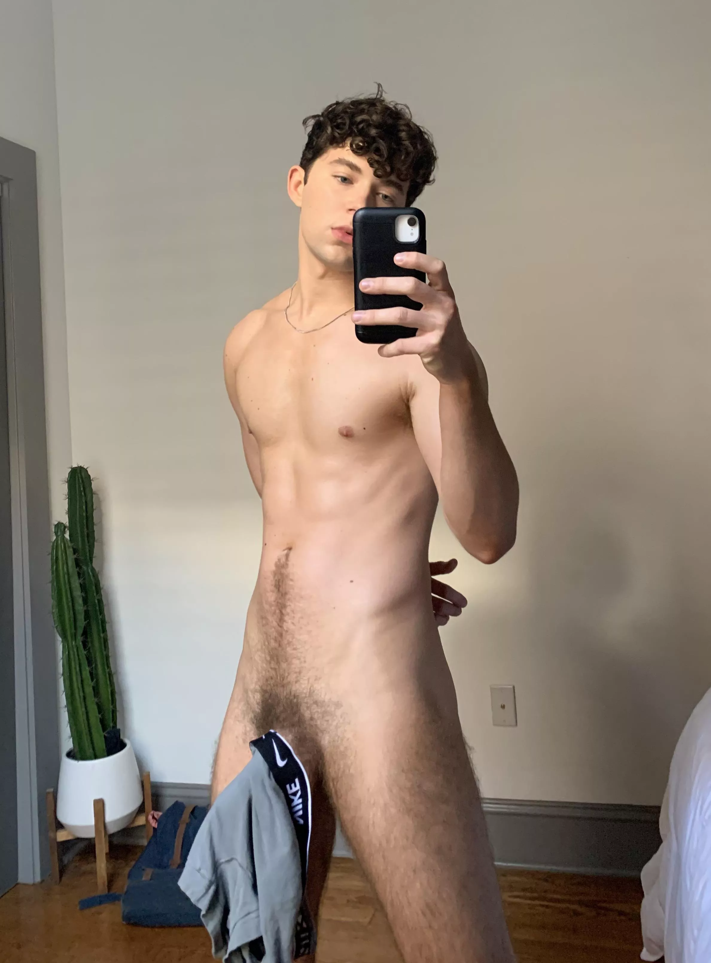 Love rubbing my undies all over my sweaty bush and cock