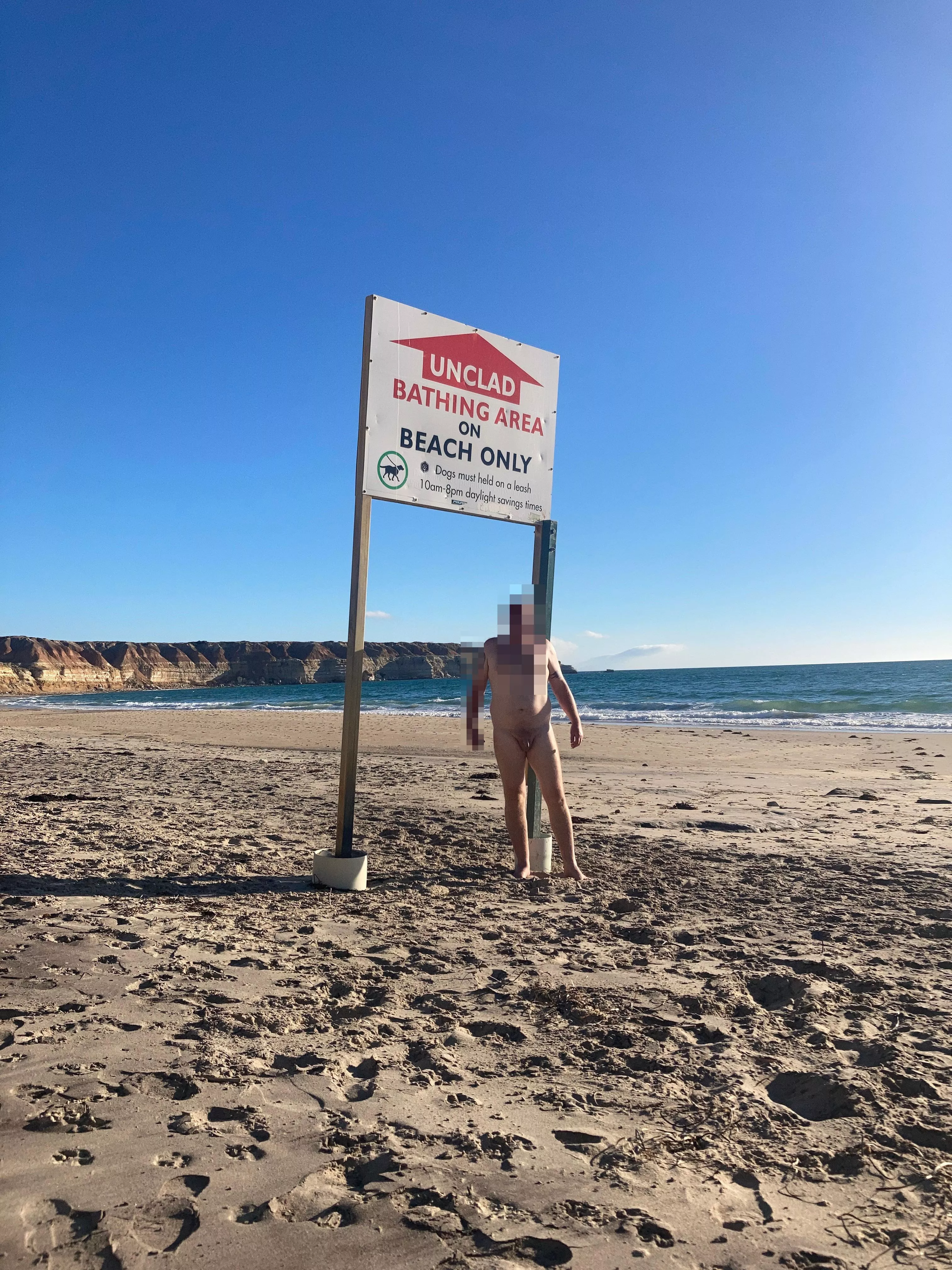 Maslins beach in the afternoon