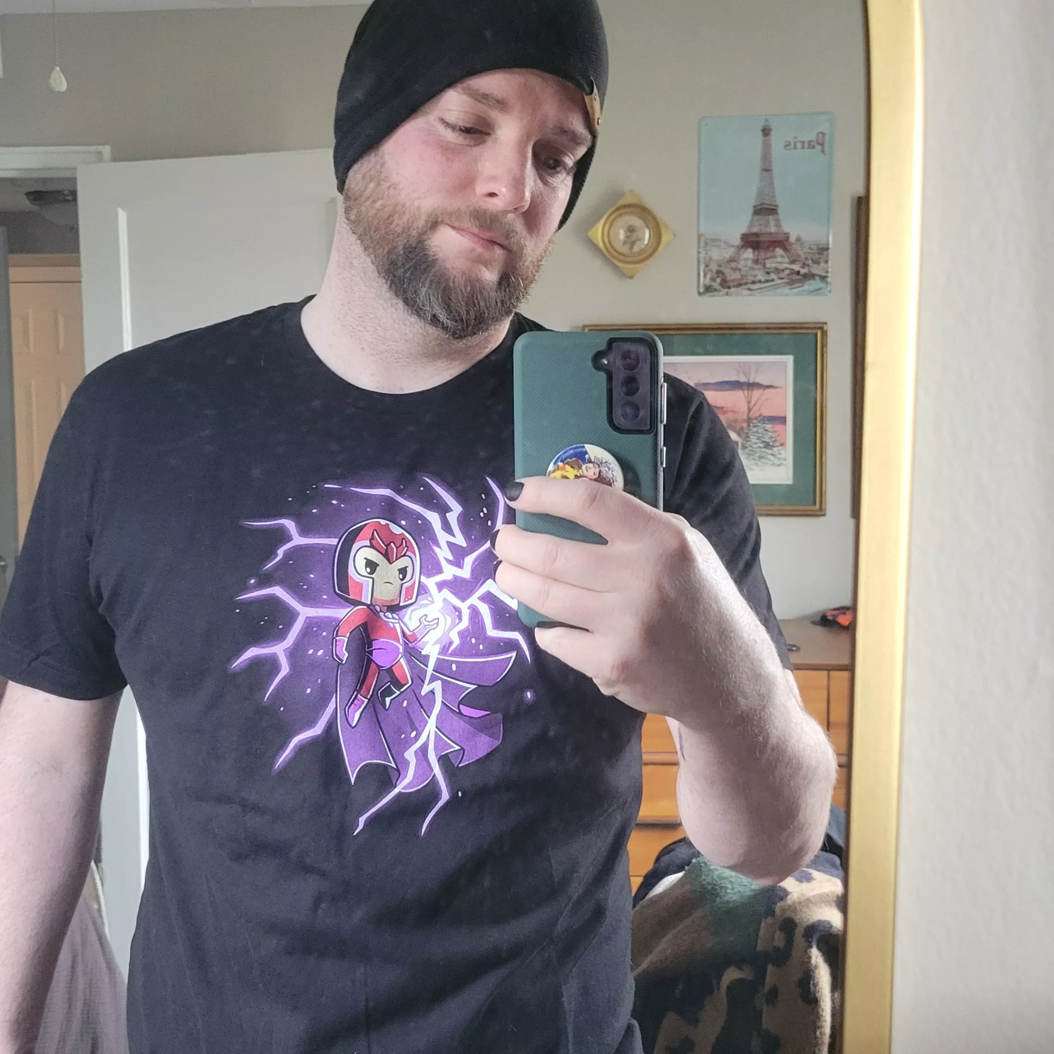new shirt with my favorite x-dude