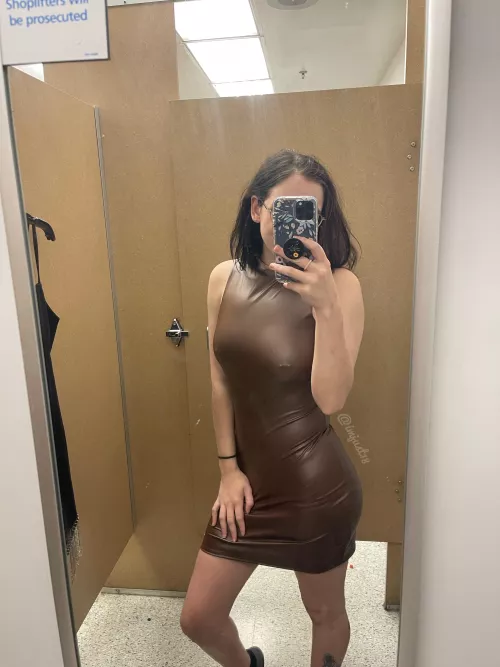 No one told me they could see my nipples through this dress