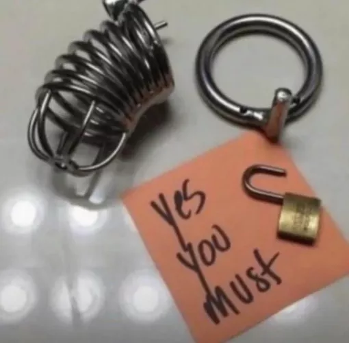 NO THE CAGE IS BIG ENOUGH. IT HAS TO STOP YOUR COCK GETTING AROUSED COMPLETELY