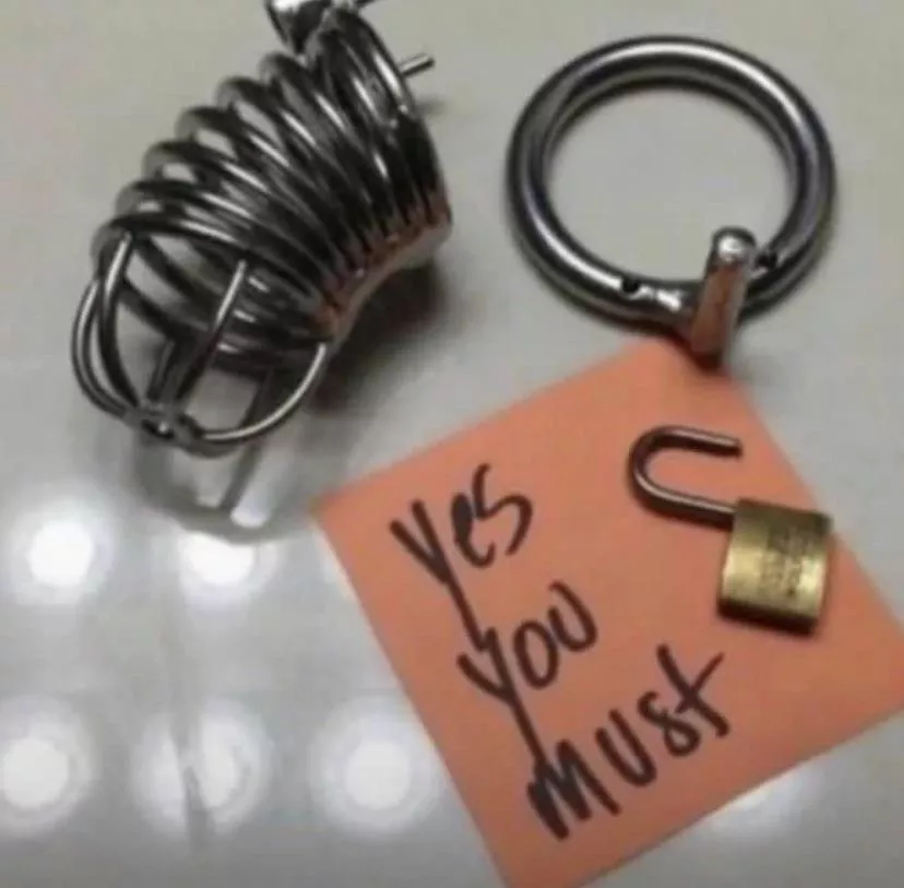 NO THE CAGE IS BIG ENOUGH. IT HAS TO STOP YOUR COCK GETTING AROUSED COMPLETELY