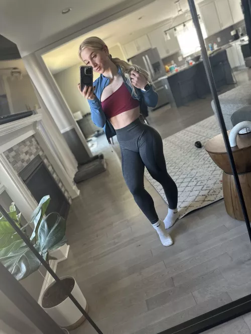 pre gym fit pic