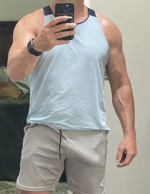 Probably shouldn’t wear these shorts …