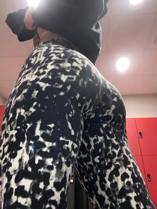 Progress is much more impressive with the leggings off