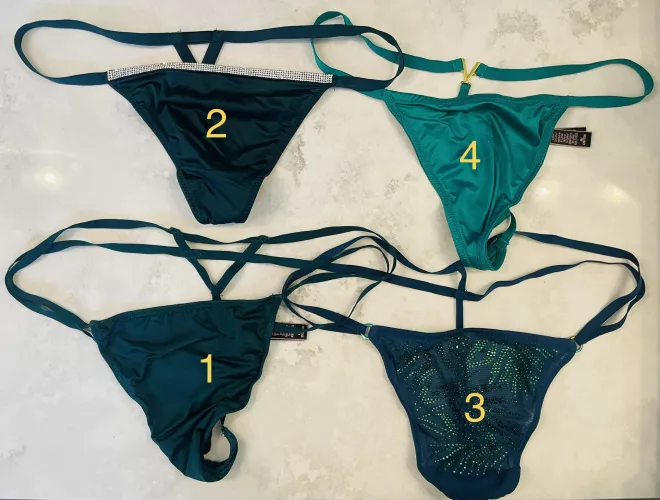 St Patty’s Day thong pick!