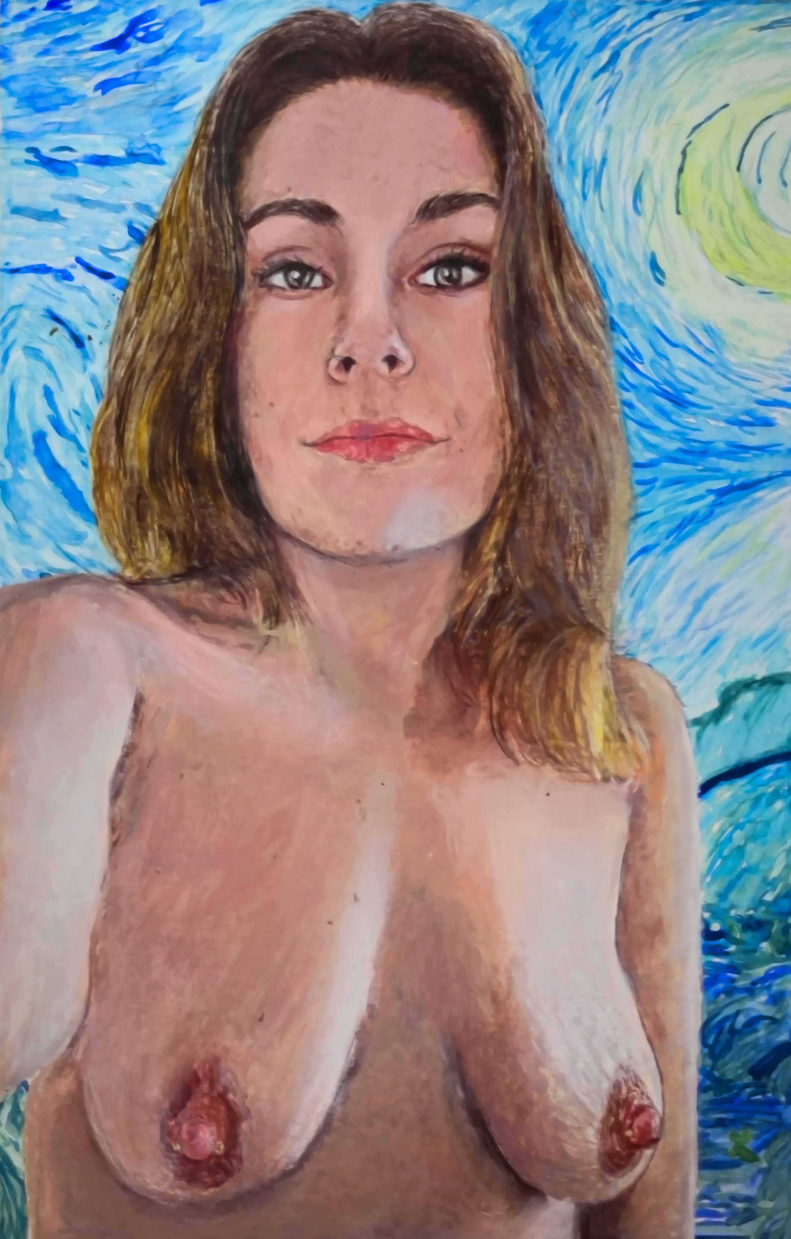 u/Drinkmeup94 looks amazing with watercolor and acrylics