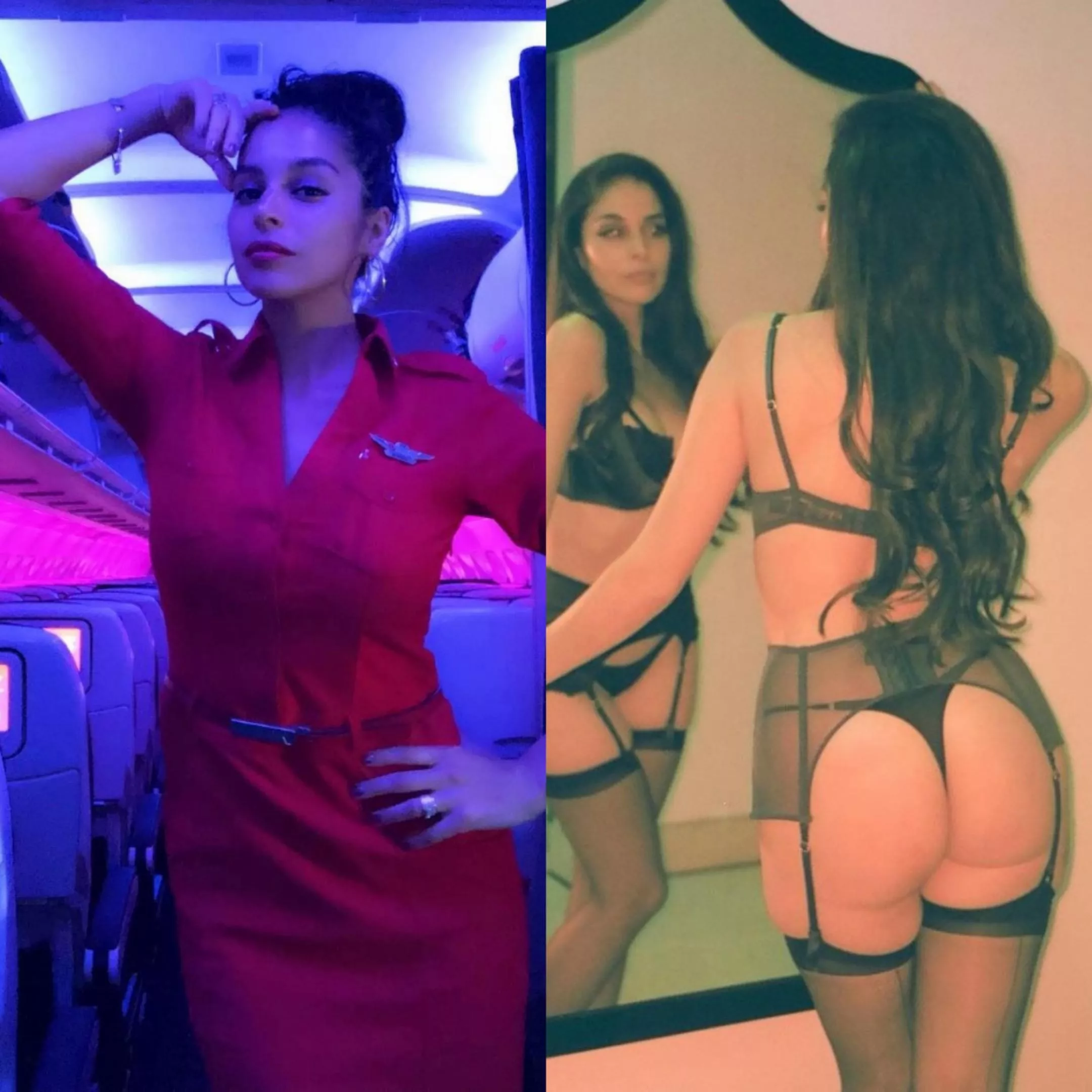 When the uniform comes off after a long day in the skies...