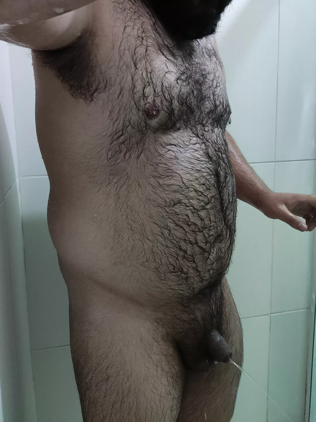 a shower and something extra