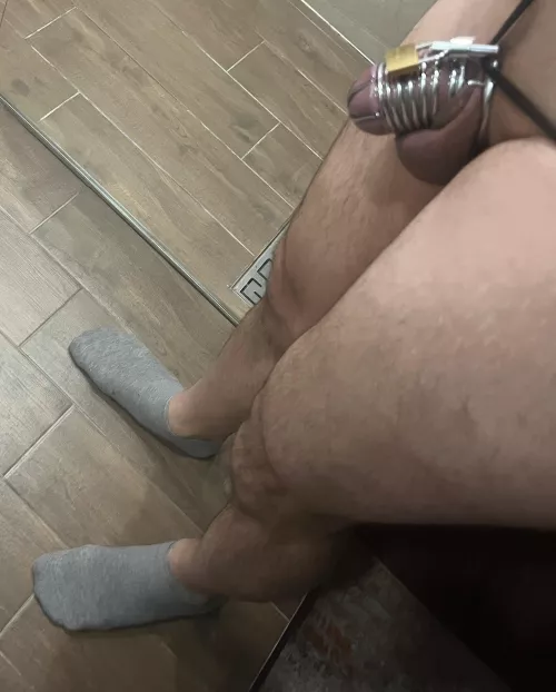 After long time discussing with my gf we finally decided to try chastity femdom play. I assured her i wont pussy out but shes pushing for minimum 2 weeks first time lock and i am already completely frustrated and desperate and i just started day 5. Why i