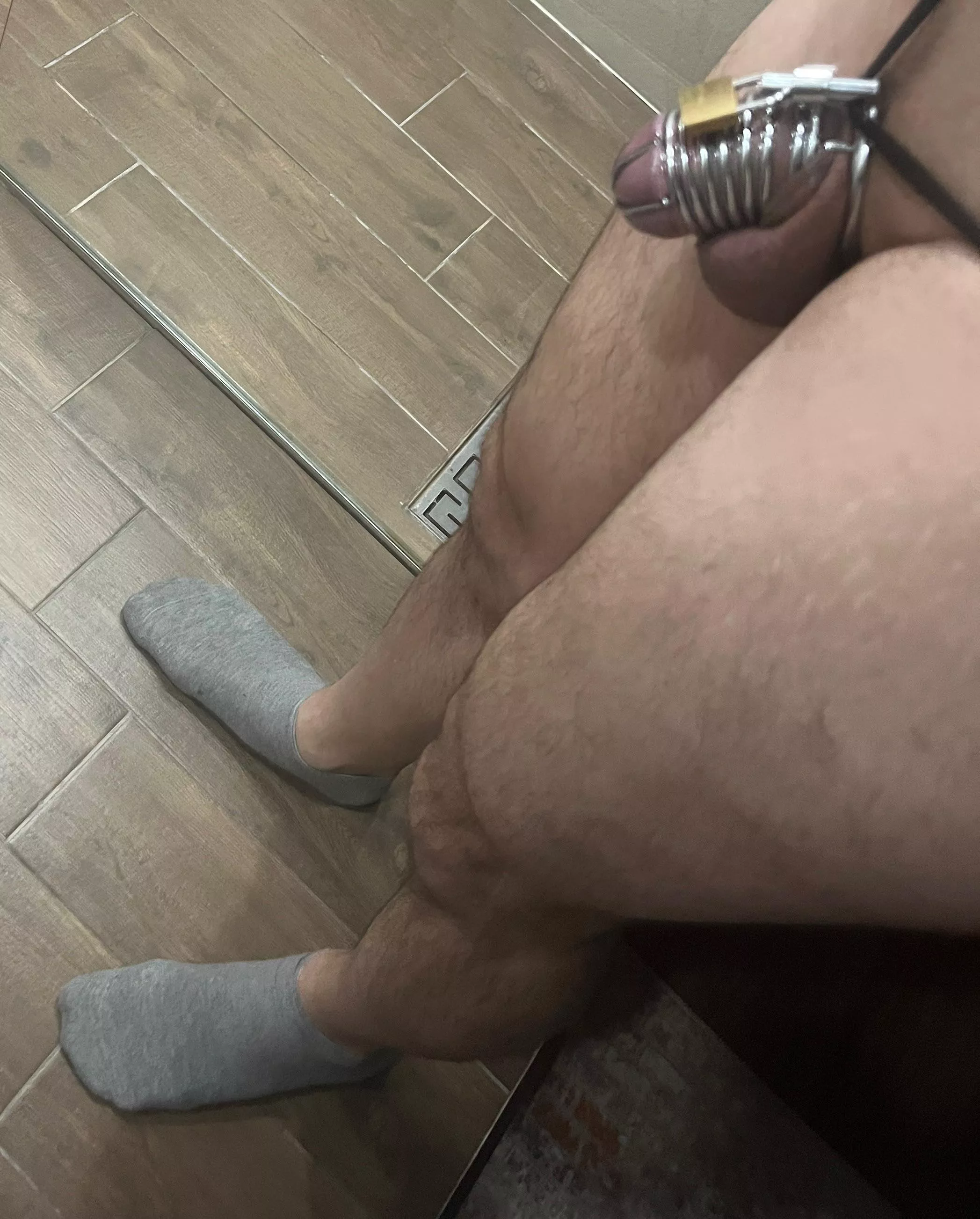 After long time discussing with my gf we finally decided to try chastity femdom play. I assured her i wont pussy out but shes pushing for minimum 2 weeks first time lock and i am already completely frustrated and desperate and i just started day 5. Why i
