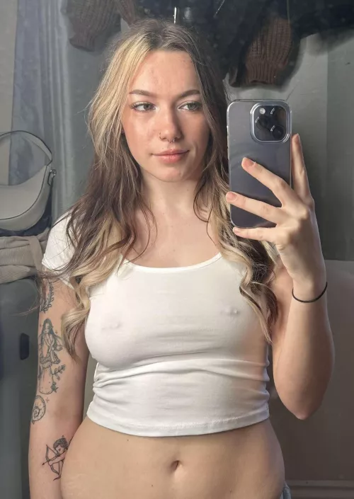 Any older guys that like younger pierced boobs