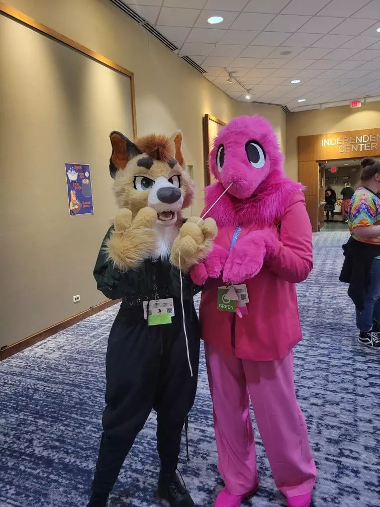 At Furthemore furry I met a worm on a string!