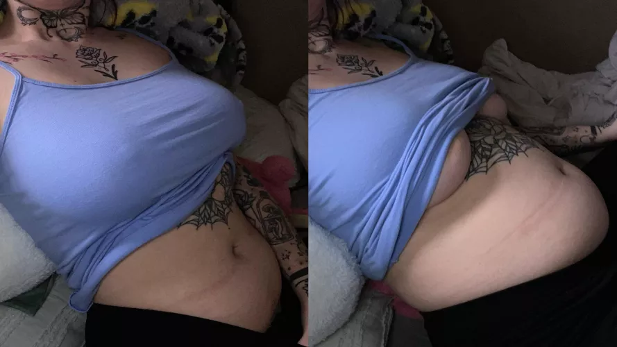 Before and after of a ‘two’ person meal