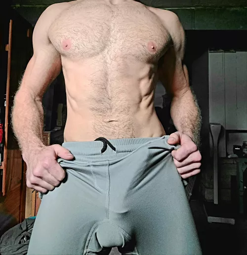 Couldn't be in public like this.