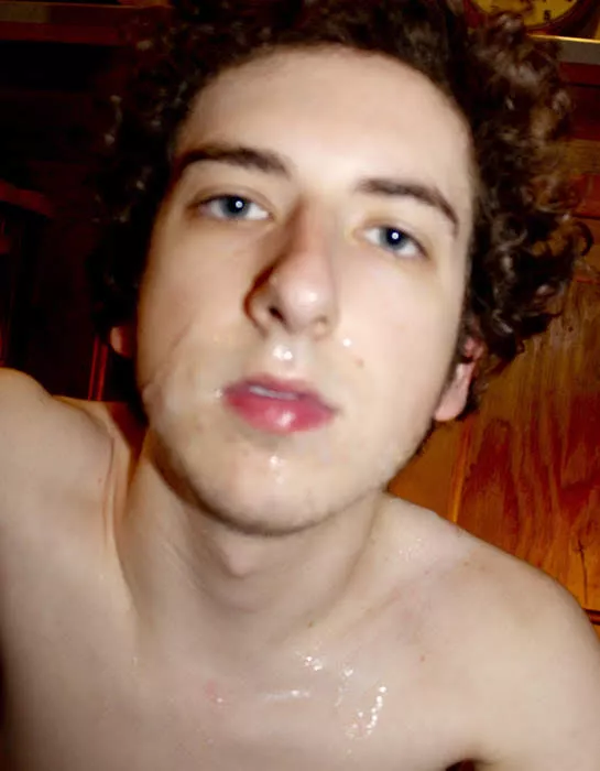 cum covered slutty boy