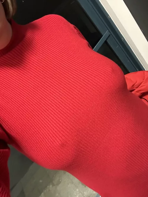 Going out tonight in my new sweater dress! Do you like?