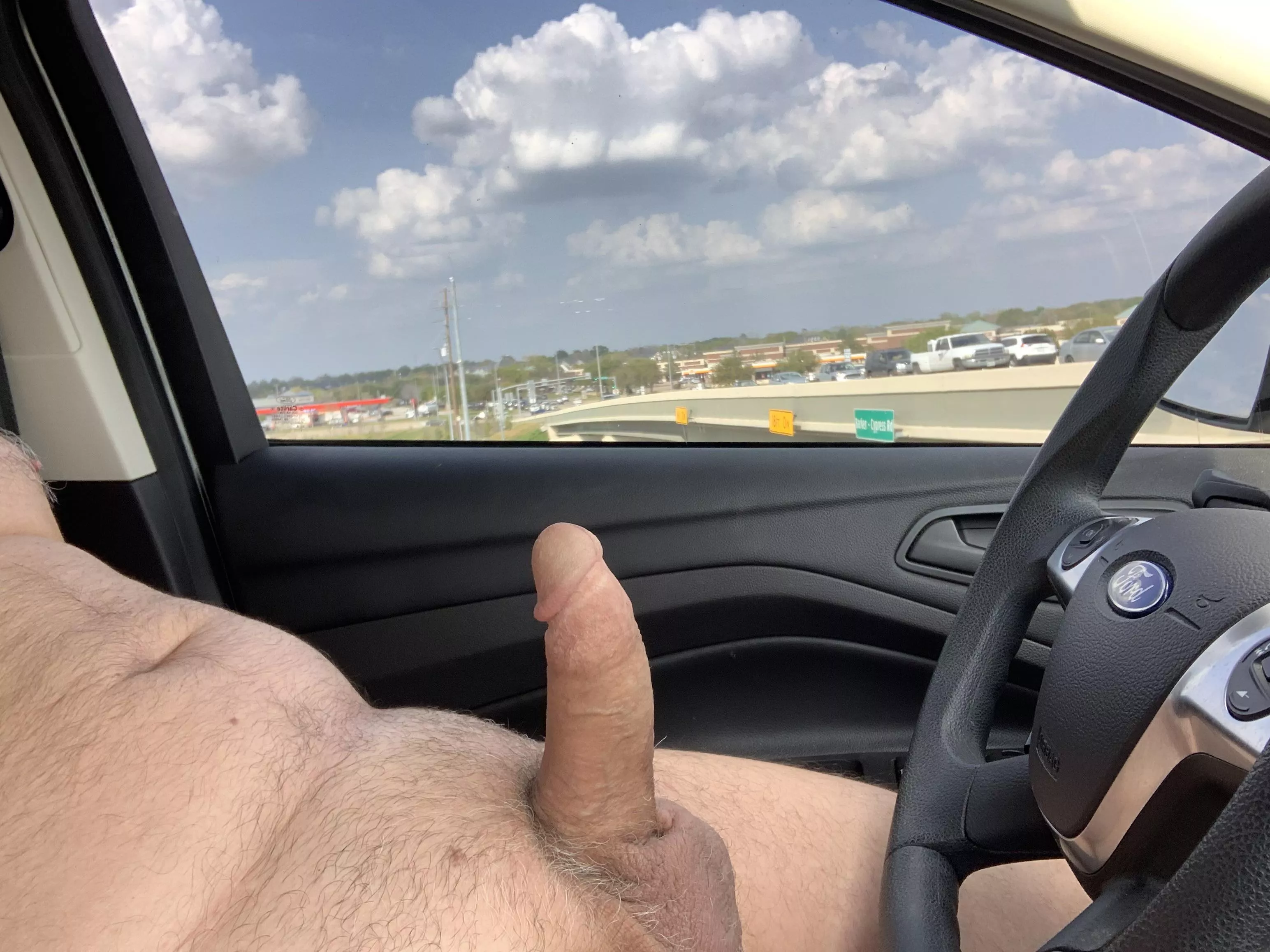 Good day for a naked drive.