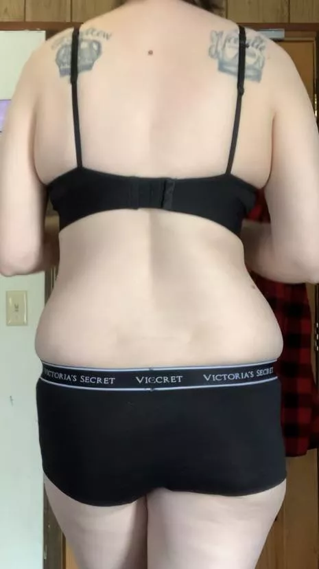 Hanging out in some boy shorts