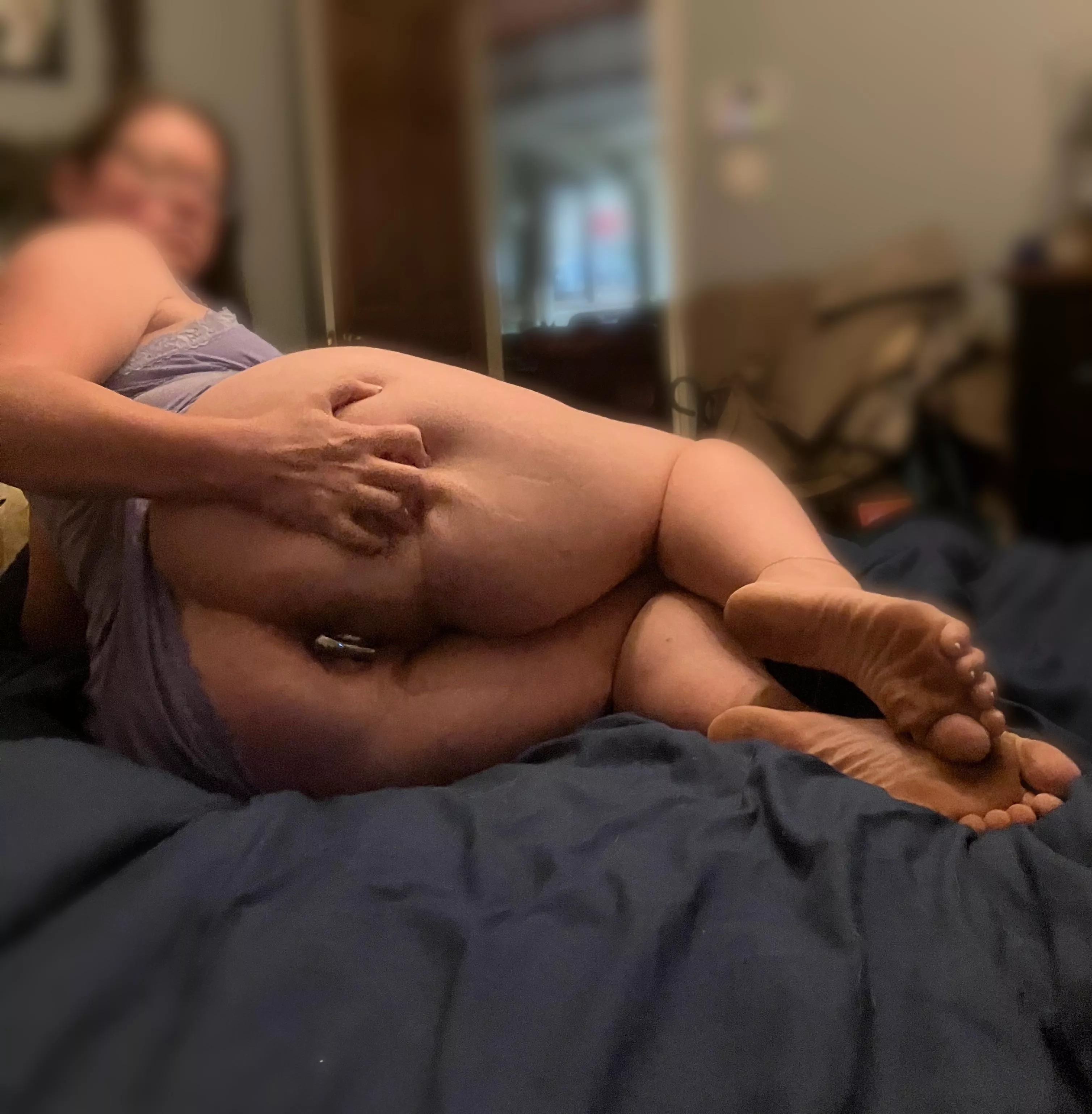 Hubby’s view this morning<3