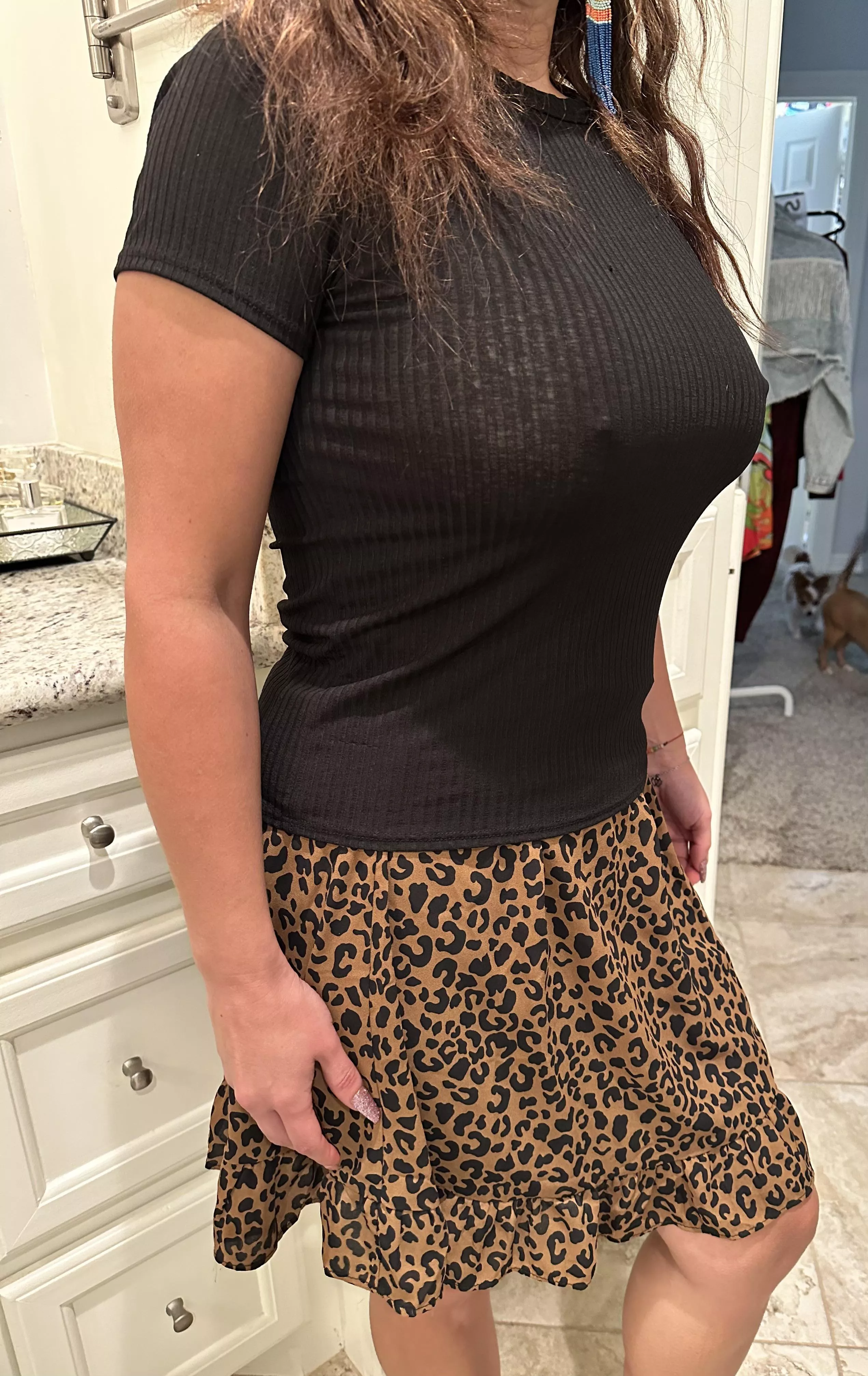 I love this outfit braless. Thoughts?