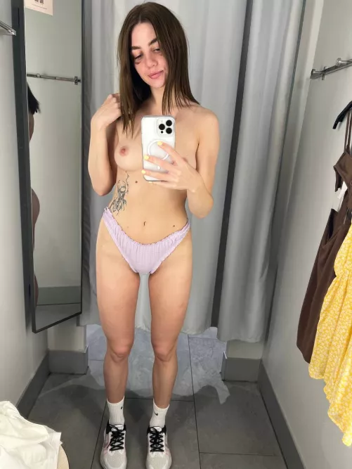 I'm wearing cute panties today