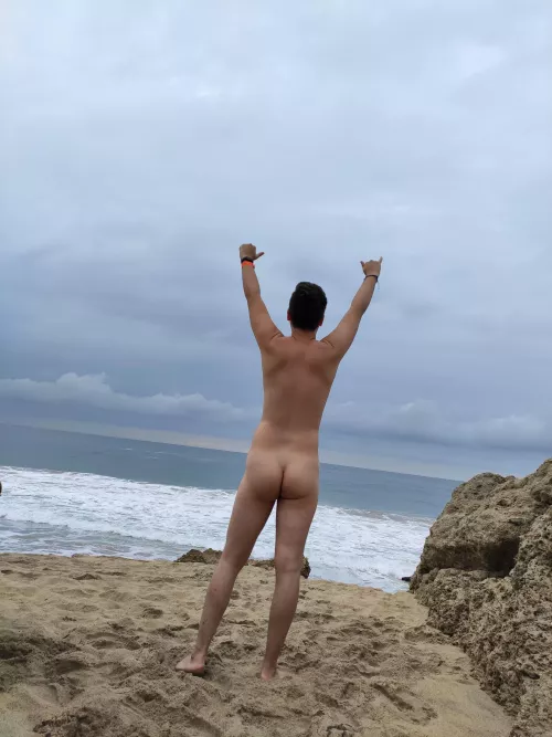 Just walking around the beach :)