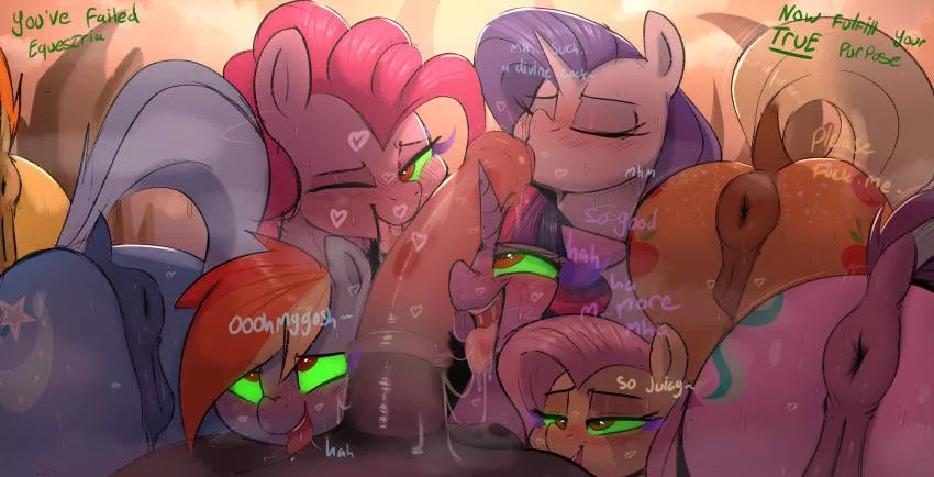 King Sombra uses the main six for his own personal use~ (Welost)