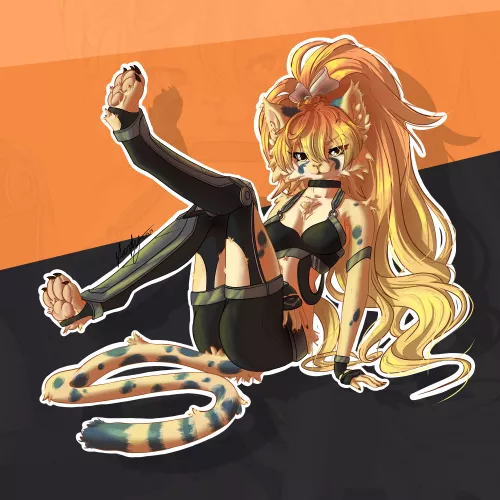 Kitana from Unhappy Raccoon! (Made by me, Froof)