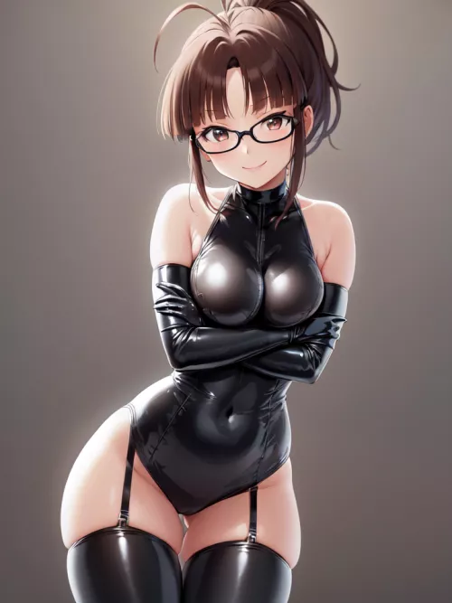 Latex Gloves & Garter Straps