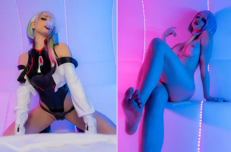 Lucy from Cyberpunk Edgerunners by Aery Tiefling [OC]