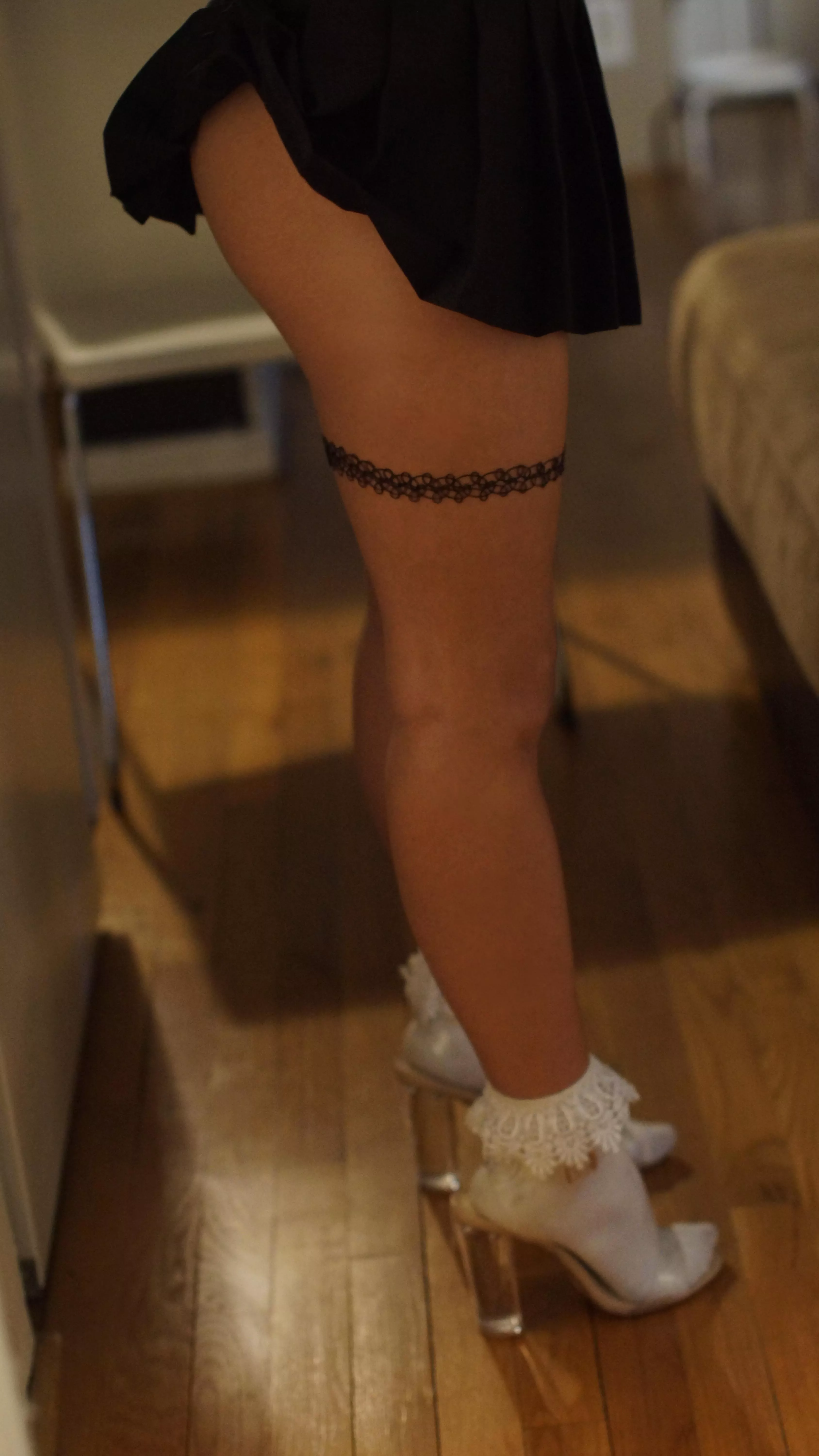 My skirt can barely cover my butt